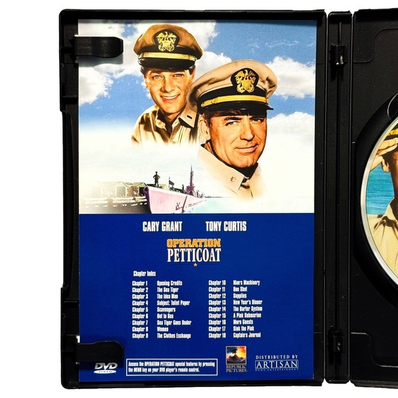 Cary Grant DVD Bundle – Gunga Din & Operation Petticoat – Classic Comedy - Picture 9 of 9